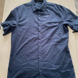 Lululemon Short Sleeve Button up